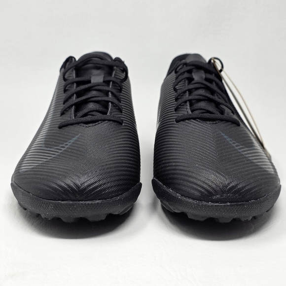 Nike Vapor 16 Club TF Men\'s Size 11.5 Black Deep Jungle Soccer Indoor Cleats NEW main image 12